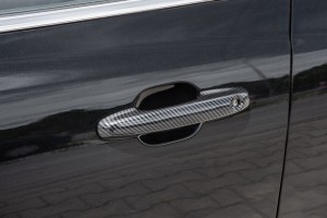 FORD FOCUS MK4 IV 2018+ NAKŁADKI NA KLAMKI KLUCZYK CARBON