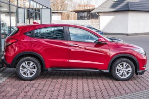 HONDA HR-V 2015+ NAKŁADKI NA KLAMKI PRZEDNIE KLUCZYK