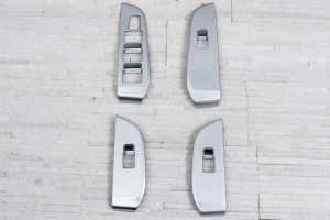 SUBARU OUTBACK V BS 2014-2020 OZDOBNE NAKŁADKI PRZEŁĄCZNIKÓW SZYB