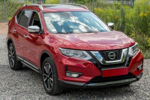 NISSAN X-TRAIL 2014+ CHROMOWANE NAKŁADKI NA LUSTERKA