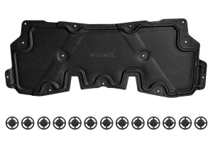 NISSAN QASHQAI I J10 2010-2014 PO FACELIFTINGU WYGŁUSZENIE MASKI 65840BR00A