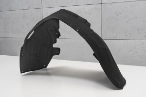 AUDI A6 C6 4F SEDAN 2004-2008 PRZED FACELIFTINGIEM MATERIAŁOWE NADKOLE PRZEDNIE LEWE 4F0821133P