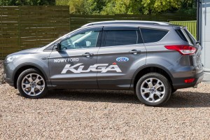 FORD ESCAPE MK3 III 2013-2019 TRÓJKĄT LISTWA PRZY LUSTERKU LEWA CJ54S16003