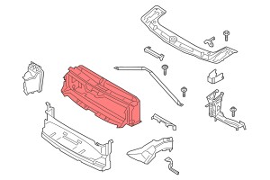 BMW SERIA 3 F31 2011-2018 TOURING KIEROWNICA GÓRNA WLOT POWIETRZA 51747255413