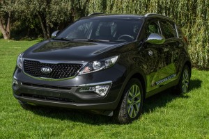 KIA SPORTAGE III 2010-2015 NAKŁADKI NA LUSTERKA CHROM