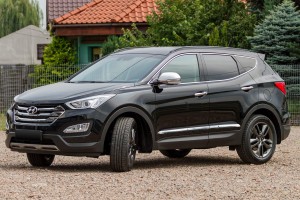 HYUNDAI SANTA FE III DM 2012-2015 PRZED LIFTINGIEM CHROMOWANE NAKŁADKI NA LUSTERKA WYPRZEDAŻ