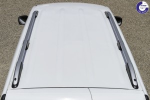VOLKSWAGEN CADDY 2003-2015 (wersja krótka) RELINGI DACHOWE ALUMINIOWE SREBRNE
