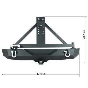 JEEP WRANGLER JK 2007-2018 ZDERZAK TYLNY SZEROKI Z ZAWIESIEM KOŁA 51-0315