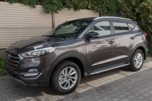 HYUNDAI TUCSON III TL 2015+ STOPNIE BOCZNE PROGI SAMOCHODOWE OEM
