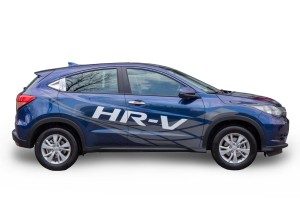 HONDA HR-V 2015+ NAKŁADKI TYLNYCH KLAMEK