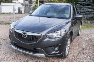 MAZDA CX-5 I KE 2012-2015 PRZED FACELIFTINGIEM CHROMOWANA BLENDA GRILLA