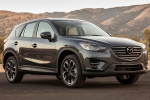 MAZDA CX-5 2015-2017 NAKŁADKI NA PRZEDNIE HALOGENY