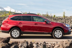 SUBARU OUTBACK V BS 2014-2019 CHROMOWANE NAKŁADKI NA KLAMKI POD SENSOR