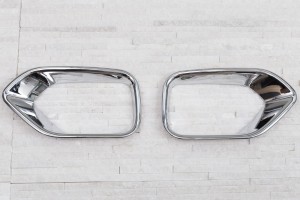 SUBARU OUTBACK V BS 2014-2020 CHROMOWANE NAKŁADKI LAMP ZDERZAKA TYLNEGO