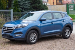 HYUNDAI TUCSON III TL 2015-2020 CHROMOWANE NAKŁADKI NA KLAMKI SENSOR
